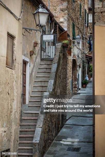 campiglia marittima, province of livorno, tuscany, italy - grosseto province bildbanksfoton och bilder