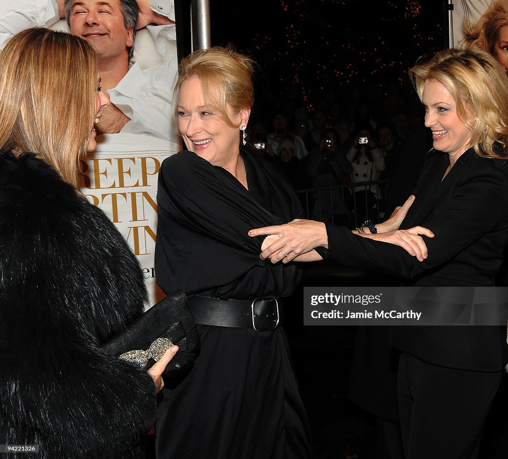 "It's Complicated" New York Premiere - Inside Arrivals