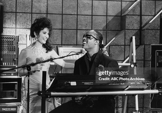 ALL MY CHILDREN SUSAN LUCCI;STEVIE WONDER