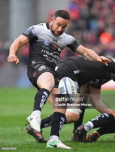 Limerick , Ireland - 31 March 2018; Alby Mathewson of RC Toulon during the European Rugby Champions Cup quarter-final match between Munster and...