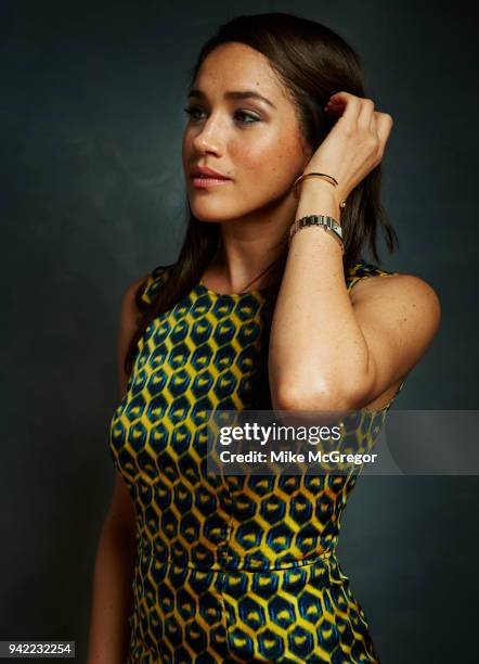 Actress Meghan Markle poses for a portrait at the Annual Charity Day hosted by Cantor Fitzgerald and BGC on September 11, 2013 in New York City.
