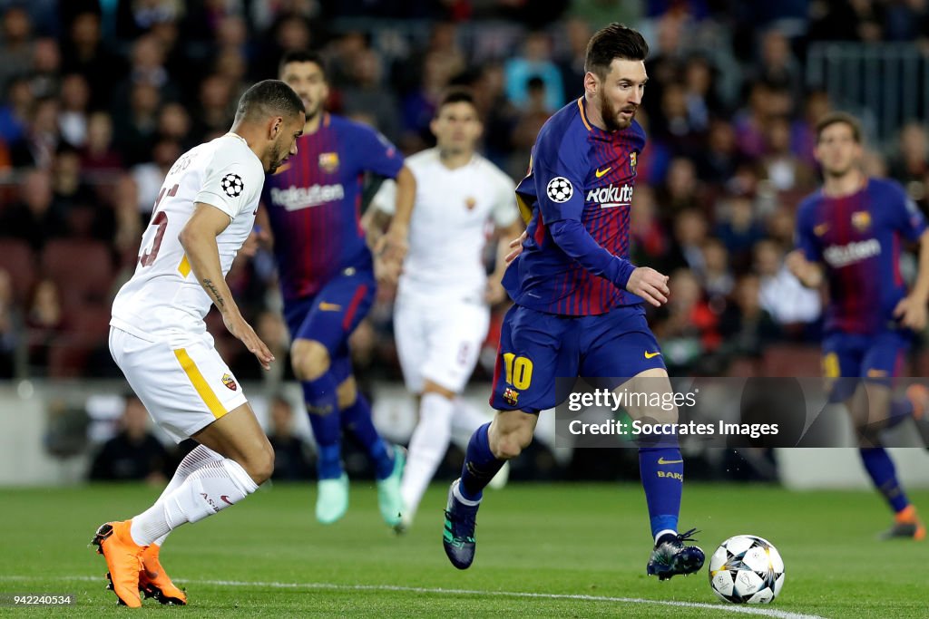 FC Barcelona v AS Roma - UEFA Champions League