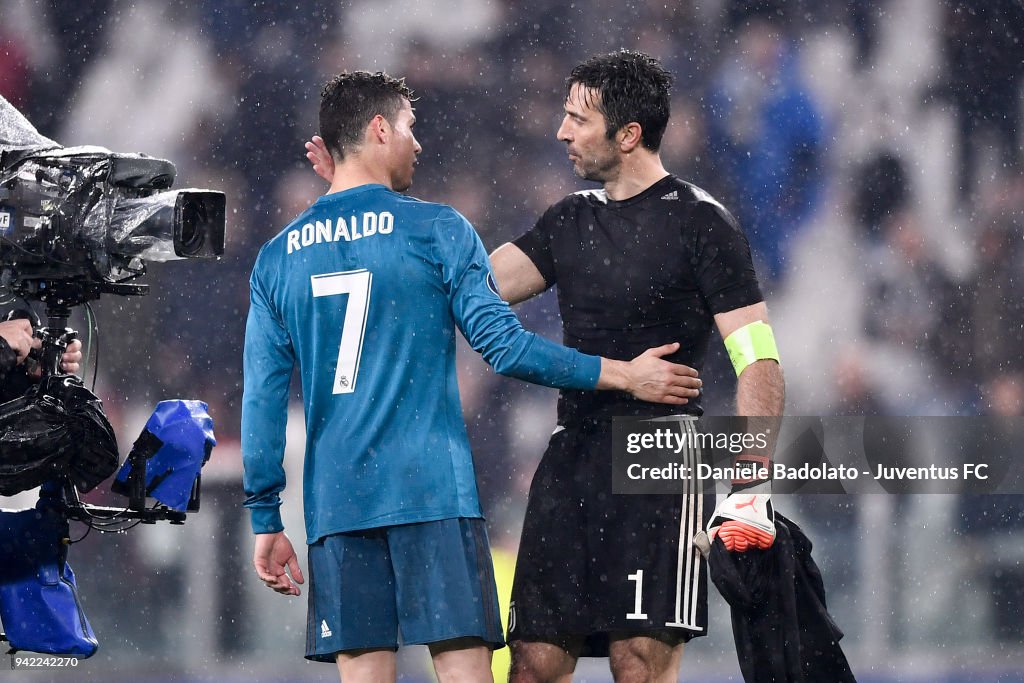 Juventus v Real Madrid - UEFA Champions League Quarter Final Leg One