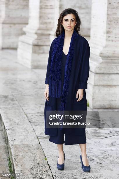 Simonetta Columbu attends 'Io Sono Tempesta' photocall at The Space Moderno on April 5, 2018 in Rome, Italy.