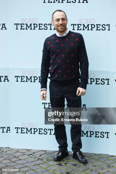 Elio Germano attends 'Io Sono Tempesta' photocall at The Space Moderno on April 5, 2018 in Rome, Italy.