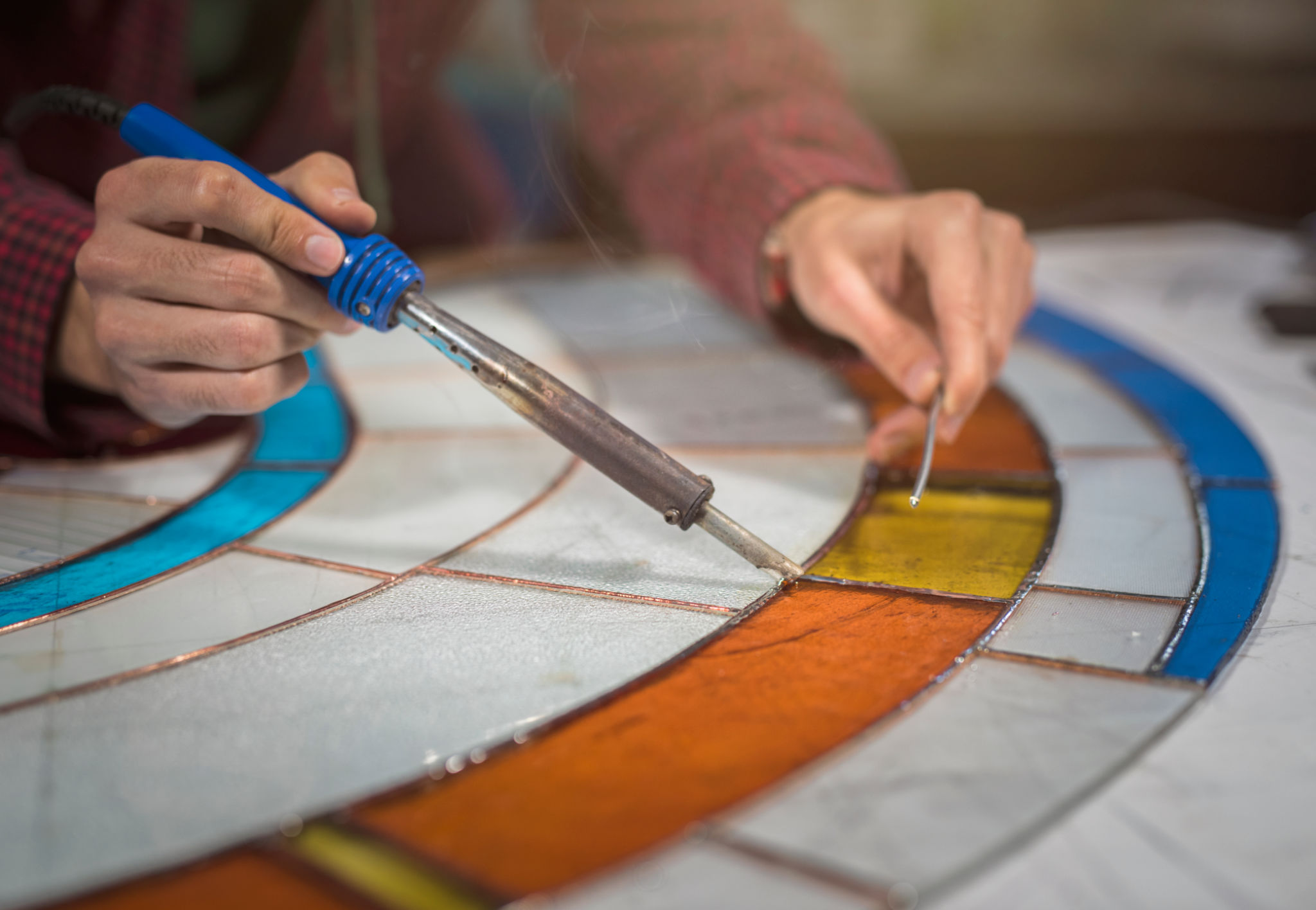 fused glass workshop