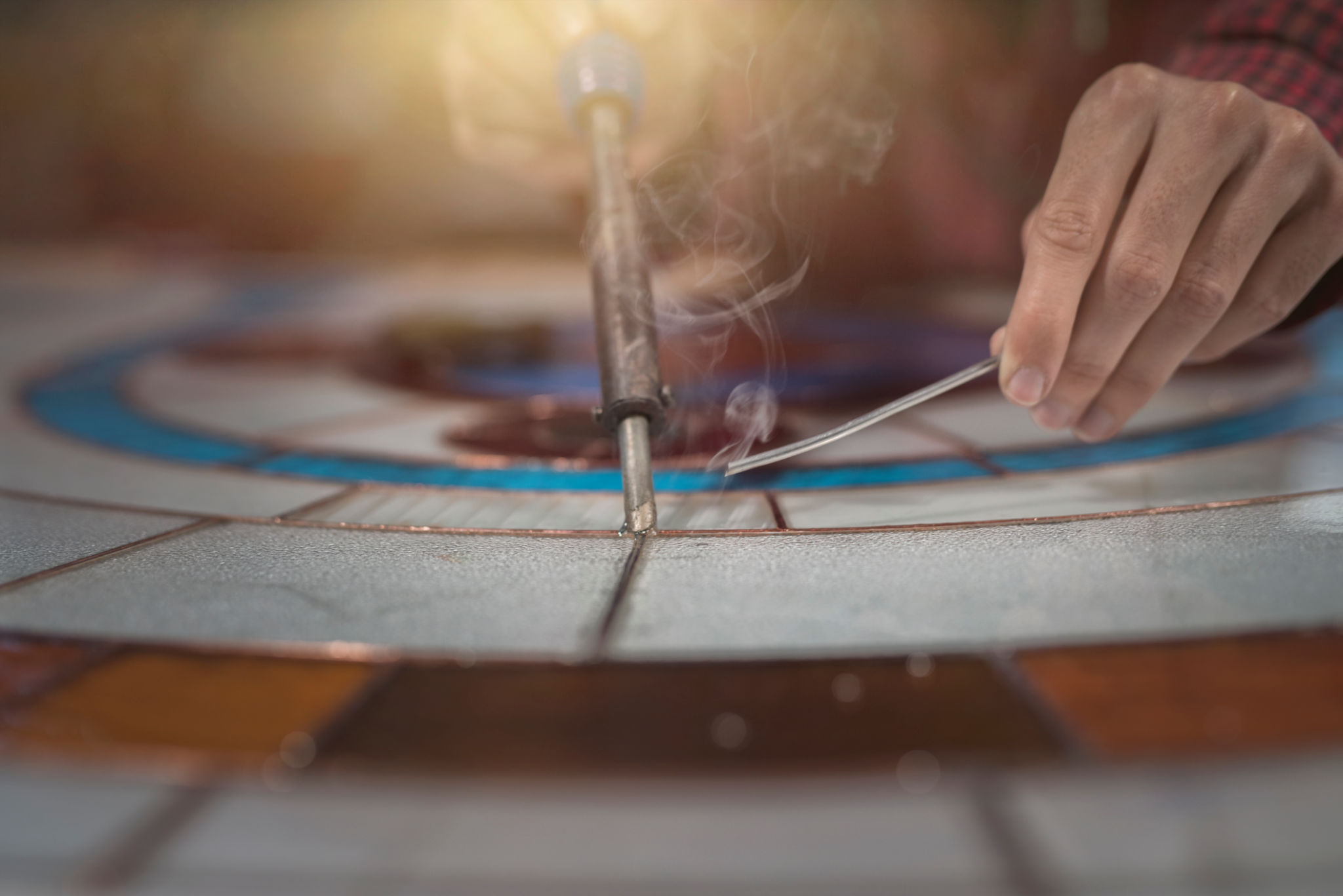 stained glass artist