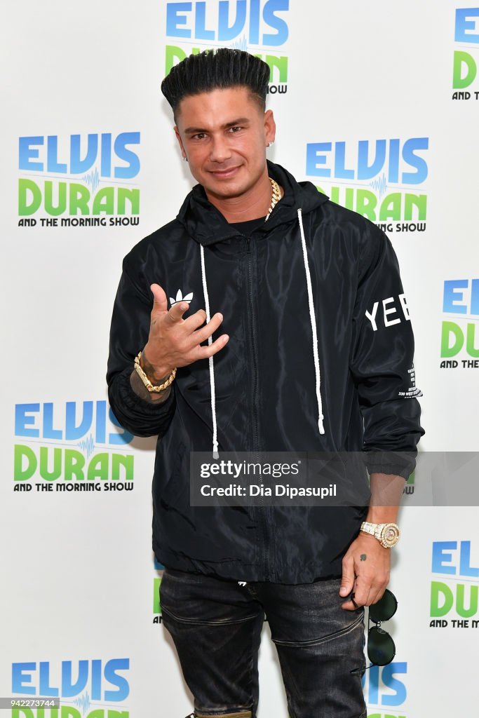 Cast Of "Jersey Shore Family Vacation" Visits "The Elvis Duran Z100 Morning Show"