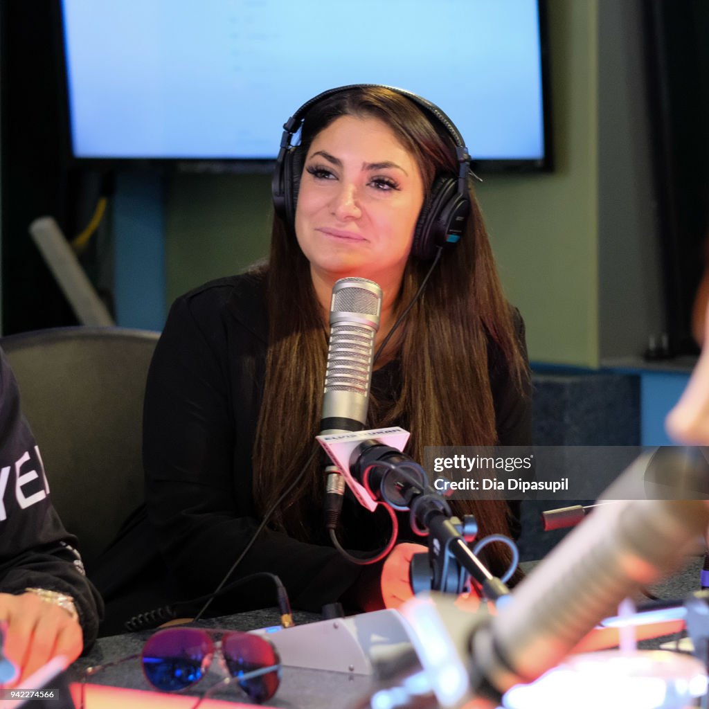 Cast Of "Jersey Shore Family Vacation" Visits "The Elvis Duran Z100 Morning Show"