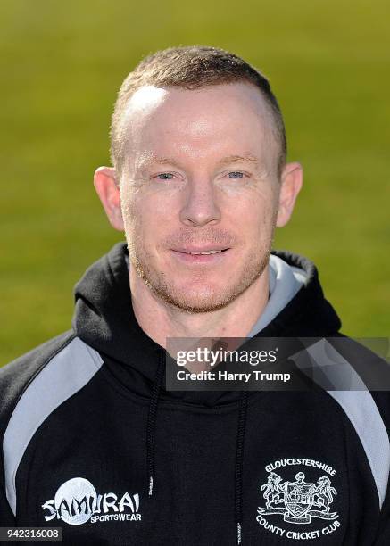 Chris Rogers, Coach of Gloucestershire CCC during the Gloucestershire CCC Photocall at The Brightside Ground on April 5, 2018 in Bristol, England.