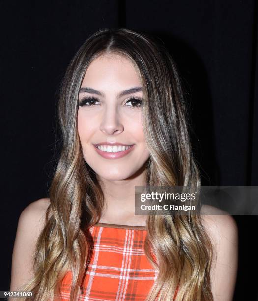 Recording artist Jena Rose poses at The Regency Ballroom on April 4, 2018 in San Francisco, California.