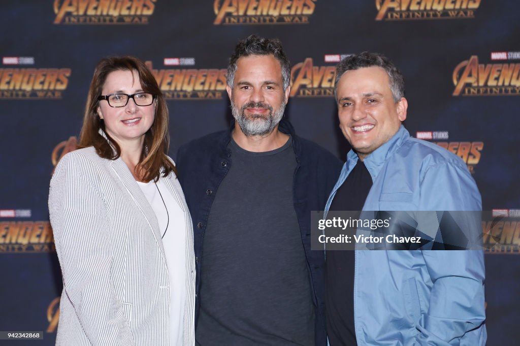 Executive producer, Victoria Alonso, actor Mark Ruffalo and film ...