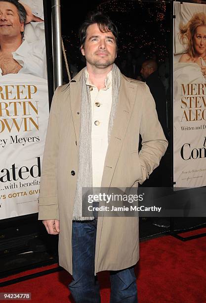 Actor Matthew Settle attends the New York premiere of "It's Complicated" at The Paris Theatre on December 9, 2009 in New York City.