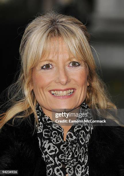 Gaby Roslin attends the Woman's Own Children Of Courage Award at Westminster Abbey on December 9, 2009 in London, England.