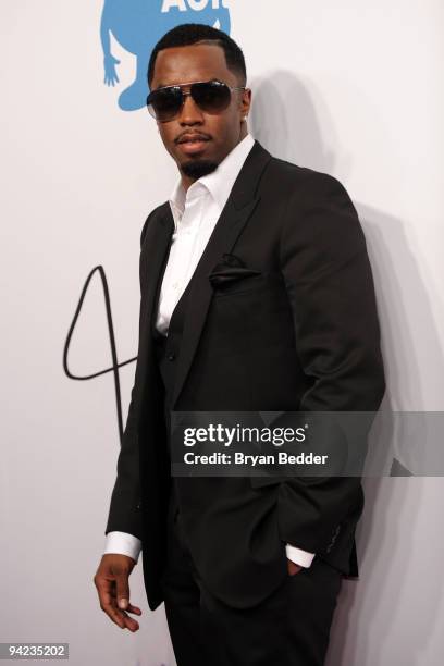 Sean "Diddy" Combs attends the celebration of AOL becoming an independent company at the New York Stock Exchange on December 9, 2009 in New York City.