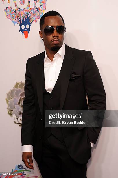 Sean "Diddy" Combs attends the celebration of AOL becoming an independent company at the New York Stock Exchange on December 9, 2009 in New York City.