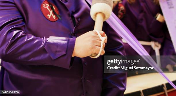 calanda drums - calanda stock pictures, royalty-free photos & images