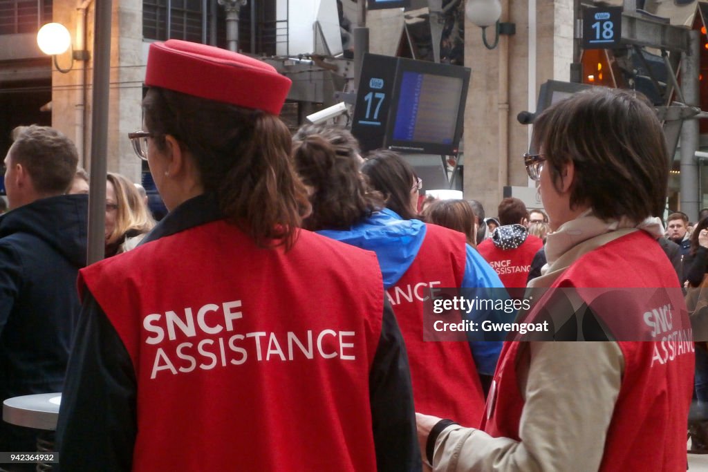 SNCF Assistance in Gare du Nord