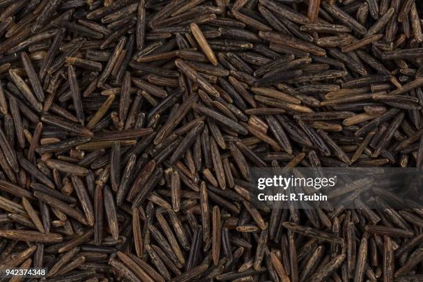 heap of wild rice - human parainfluenza virus stock pictures, royalty-free photos & images