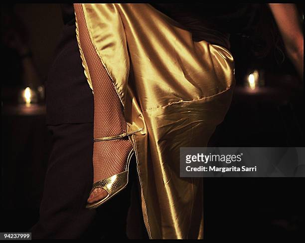 tango legs - gold dress 個照片及圖片檔