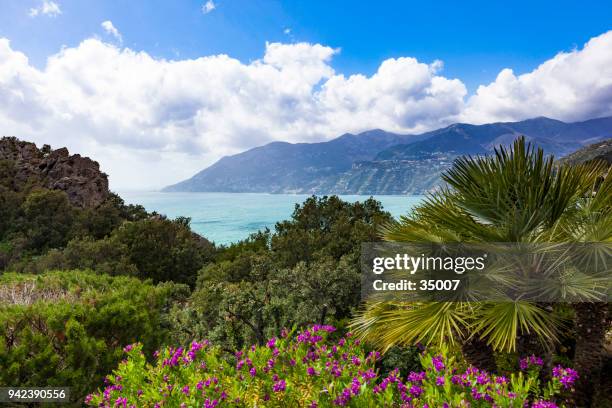 amalfiküste, italien - amalfi coast stock-fotos und bilder