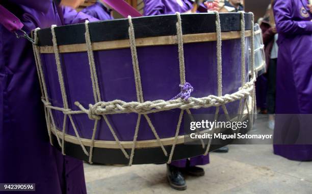 calanda drums - calanda stock pictures, royalty-free photos & images