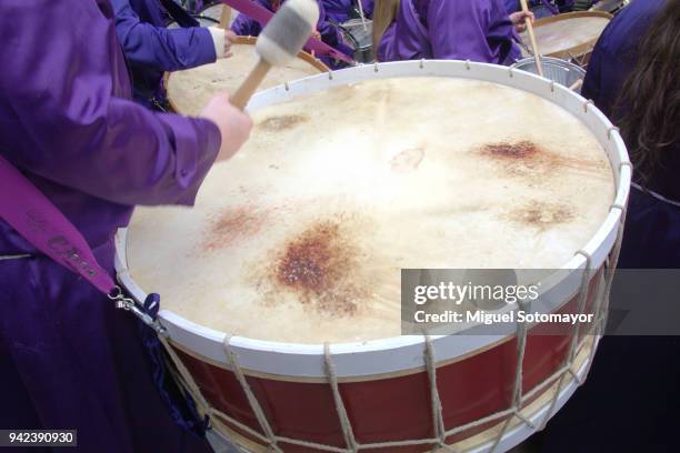 calanda drums - calanda stock pictures, royalty-free photos & images