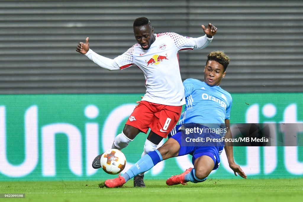 RB Leipzig v Olympique Marseille - UEFA Europa League Quarter Final Leg One