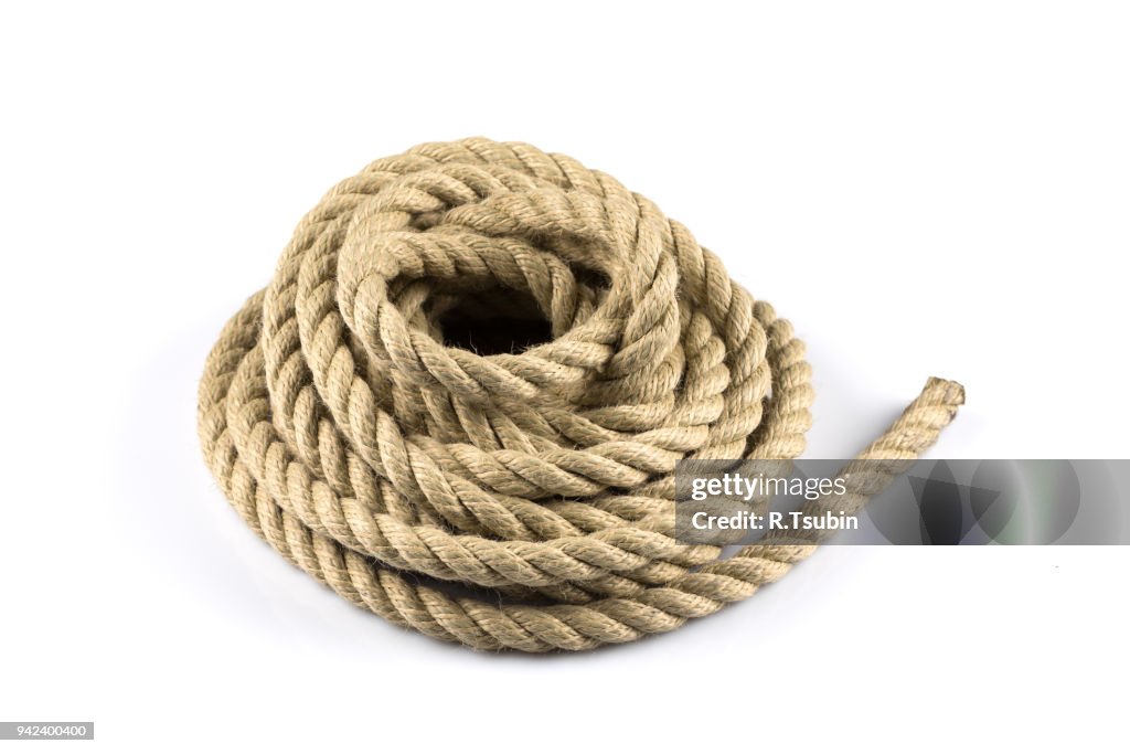 Ship ropes  closeup