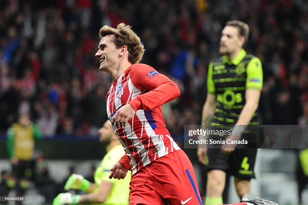 Atletico Madrid v Sporting CP - UEFA Europa League Quarter Final Leg One