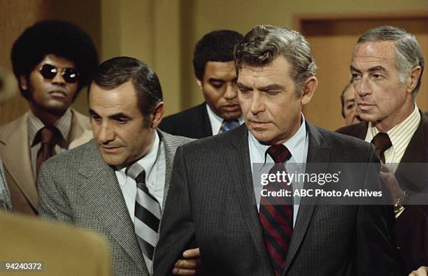 The Squad guards a man whose life is thretened because he witnessed a murder during "Big George" which aired on April 7, 1972. CLARENCE WILLIAMS...