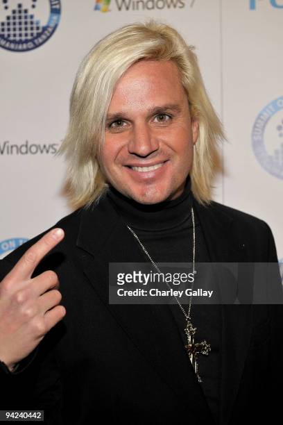 Stylist Daniel DiCriscio attends "Summit on the Summit: Kilimanjaro Pre-Ascent Event" held at Voyeur on December 9, 2009 in West Hollywood,...
