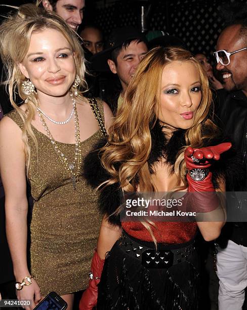 Socialite Casey Johnson and her fiancee TV personality Tila Tequila attend the Famous Stars and Straps 10th Anniversary and Snoop Dogg 10th Album...