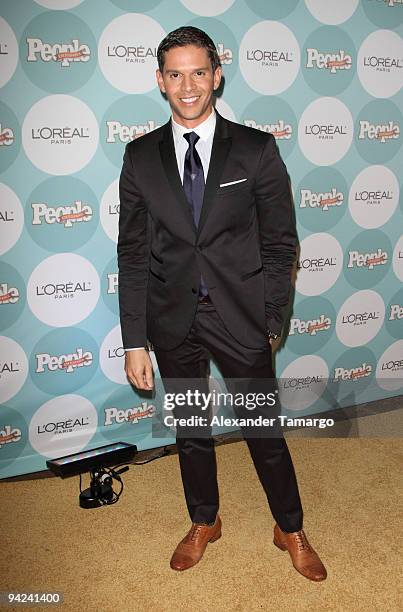 Rodner Figueroa arrives at Club 50 at Viceroy Miami on December 9, 2009 in Miami, Florida.