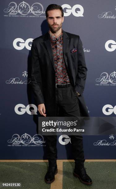 Angel Caballero attends the 'Brooks Brothers 200th anniversary' photocall at Brooks Brothers store on April 5, 2018 in Madrid, Spain.