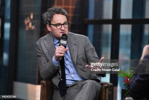 Actor Jason Clarke visits Build Series to discuss "Chappaquiddick" at Build Studio on April 5, 2018 in New York City.