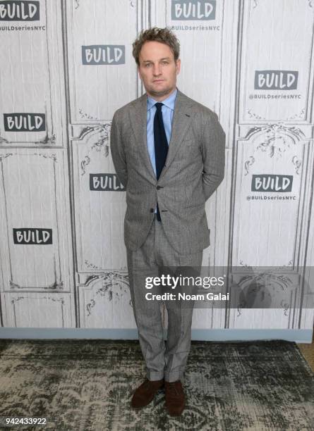 Actor Jason Clarke visits Build Series to discuss "Chappaquiddick" at Build Studio on April 5, 2018 in New York City.