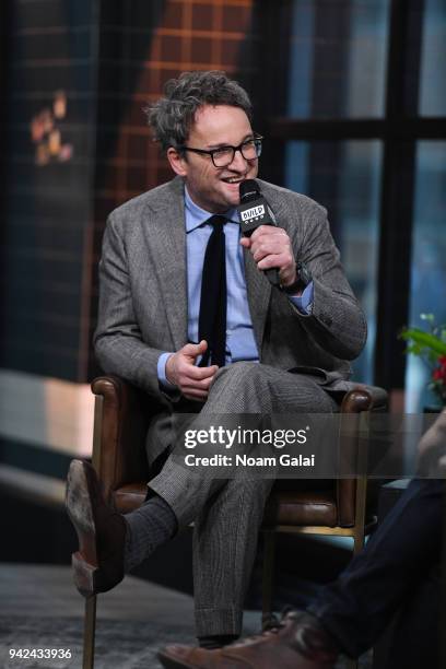 Actor Jason Clarke visits Build Series to discuss "Chappaquiddick" at Build Studio on April 5, 2018 in New York City.