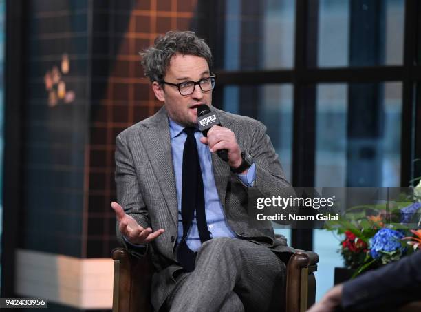 Actor Jason Clarke visits Build Series to discuss "Chappaquiddick" at Build Studio on April 5, 2018 in New York City.