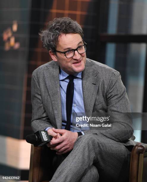 Actor Jason Clarke visits Build Series to discuss "Chappaquiddick" at Build Studio on April 5, 2018 in New York City.