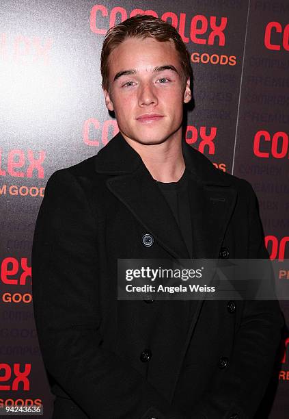 Actor Brando Eaton attends Complex Magazine's Premium Goods event at MyHouse on December 9, 2009 in Los Angeles, California.