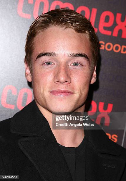 Actor Brando Eaton attends Complex Magazine's Premium Goods event at MyHouse on December 9, 2009 in Los Angeles, California.