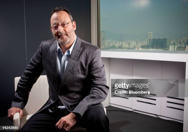 French actor Jean Reno poses for a photograph in Hong Kong, China, on Thursday, Dec. 10, 2009. Reno has been in such films as La Femme Nikita,...