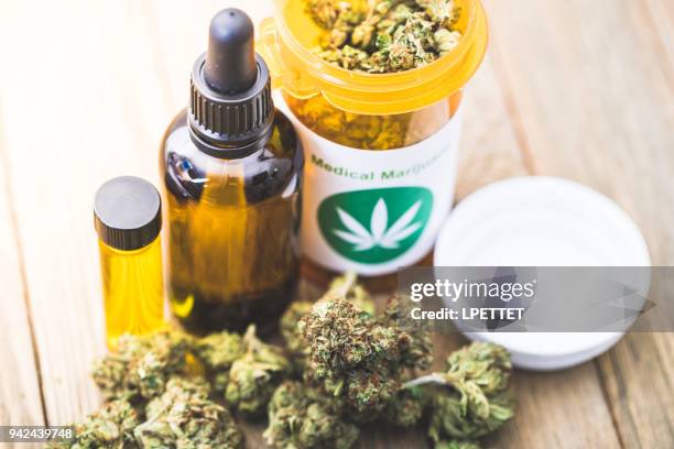 medische marihuana - medicinal cannabis stockfoto's en -beelden