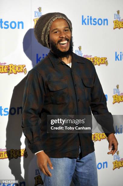 Ziggy Marley poses for a picture at the Fraggle Rock event held at Kitson on December 9, 2009 in West Hollywood, California.