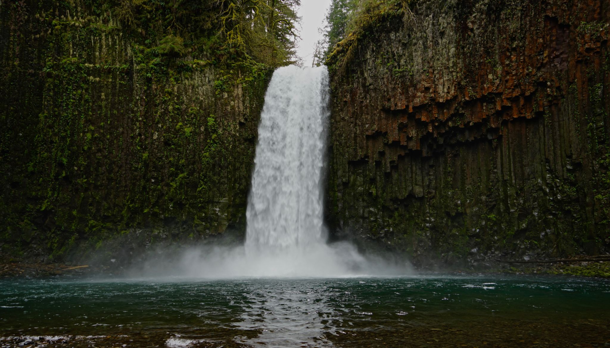 Oregon's Abiqua Falls Oregon's Abiqua Falls