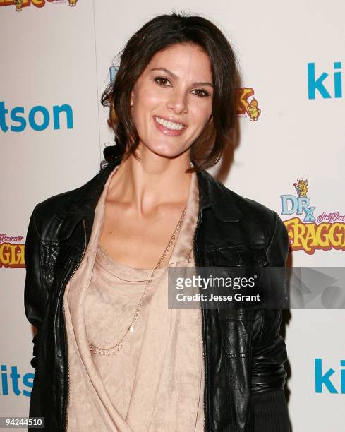 Actress Ragan Brooks arrives at The Jim Henson Company's "Fraggle Rock" Holiday Toy Drive Benefit at Kitson on Robertson on December 9, 2009 in...