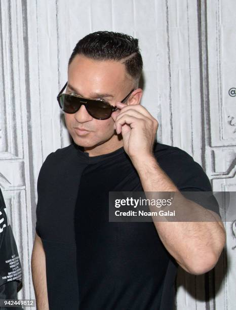 Mike "The Situation" Sorrentino visits Build Series to discuss "Jersey Shore Family Vacation" at Build Studio on April 5, 2018 in New York City.