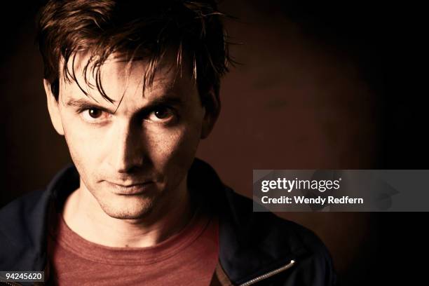 Actor David Tennant, known for role as tenth Dr Who, poses for a portrait session on August 1, 2009 in San Diego, California.