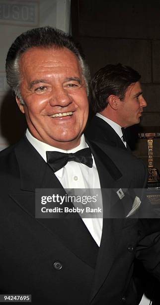 Tony Sirico attends the USO 48th annual Armed Forces Gala & Gold Medal dinner at Cipriani 42nd Street on December 9, 2009 in New York City.